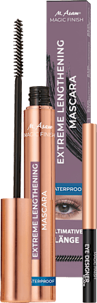 Geschenkset Mascara Extreme Lengthening Waterproof Deep Black, 1 St M. Asam