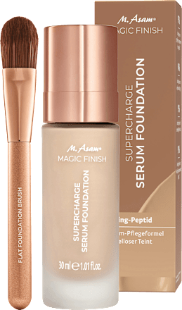 Geschenkset Serum Foundation Supercharge 200 Warm Sand, 1 St M. Asam