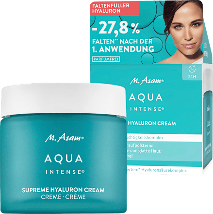 Gezichtsverzorgingsset Aqua Intense Hyaluron 2-delig, gezichtscrème + reinigingsgel, 1 stuk