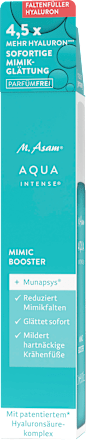 Gesichtspflegeset Aqua Intense Hyaluron 2tlg, Gesichtsserum Mimic + Reinigungsgel, 1 St M. Asam