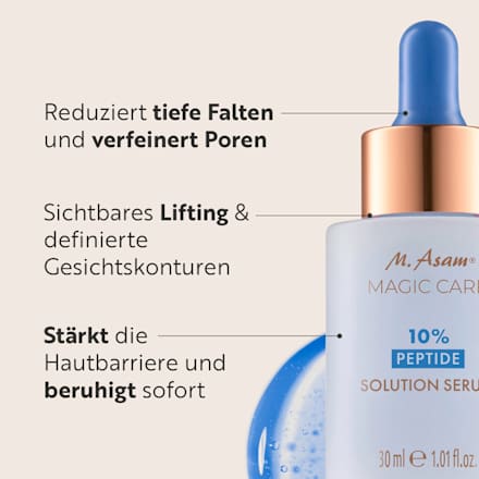 Gesichtsserum Magic Care 10% Peptide, 30 ml