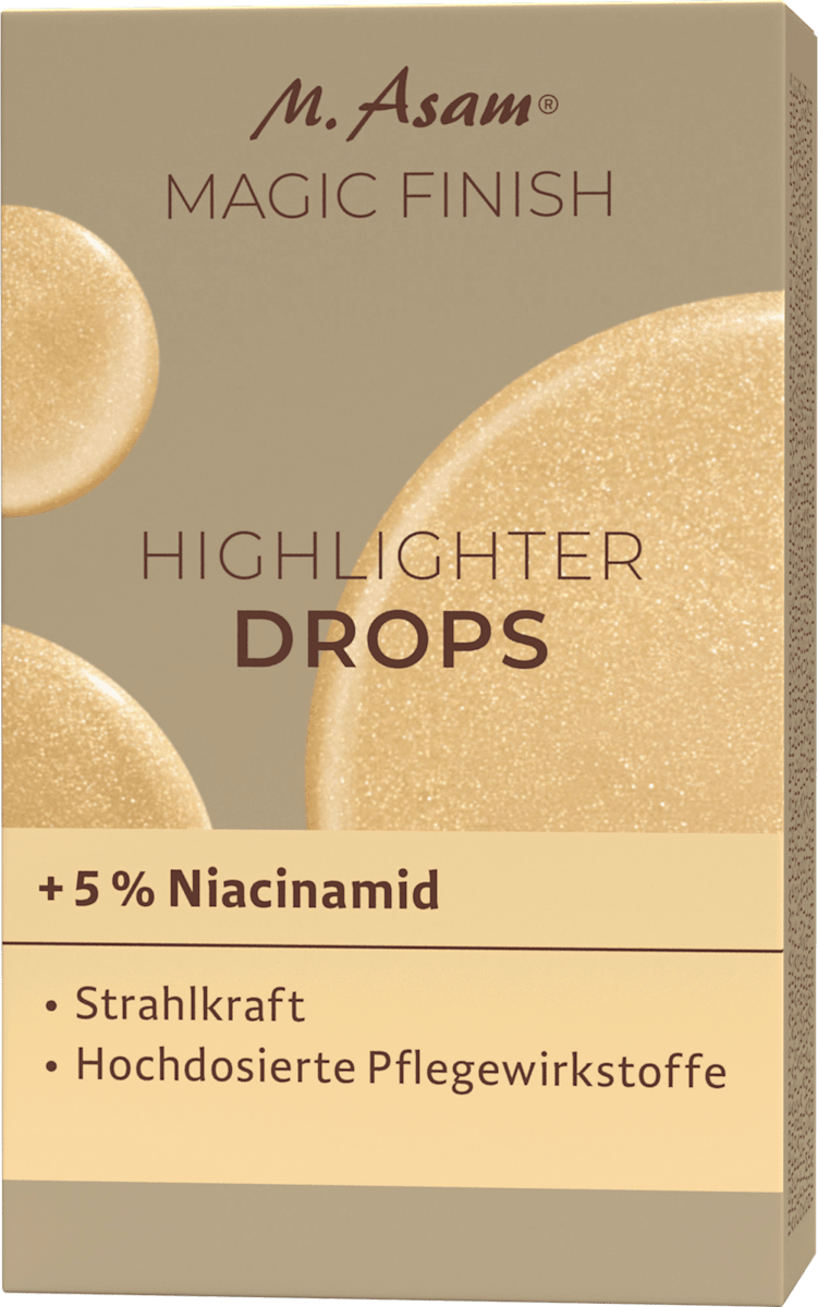 M. Asam Highlighter Drops Golden Glaze, 15 ml