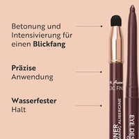 Kajal Eye Designer Glaming Aubergine, 0,28 g