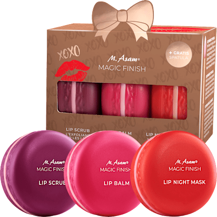 Lipverzorgingsset Macaron 3-delig Intensieve Lipverzorging Kiss Edition, 1 stuk