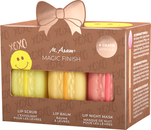 Lipverzorgingsset Macaron 3-delig Intensieve lipverzorging Smile Edition, 1 stuk