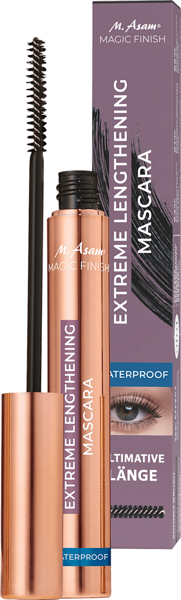 Mascara Extreme Verlenging Waterproof Diep Zwart, 7 ml