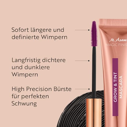 Mascara Grow & Tint Deep Black, 12 ml
