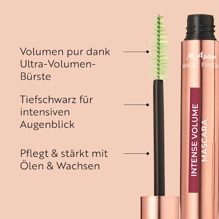 Mascara Intense Volume Deep Black, 10 ml