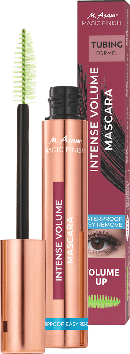 Mascara Intense Volume Waterproof Easy Remove Diep Zwart, 12 ml