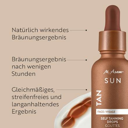 Selbstbräuner Konzentrat Gesicht tanning drops, 30 ml