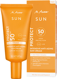 Sonnencreme Gesicht, intensive anti-aging, LSF 50, 50 ml
