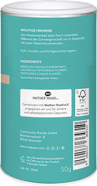 Badtoevoeging Mama Hooibloembad, 50 g