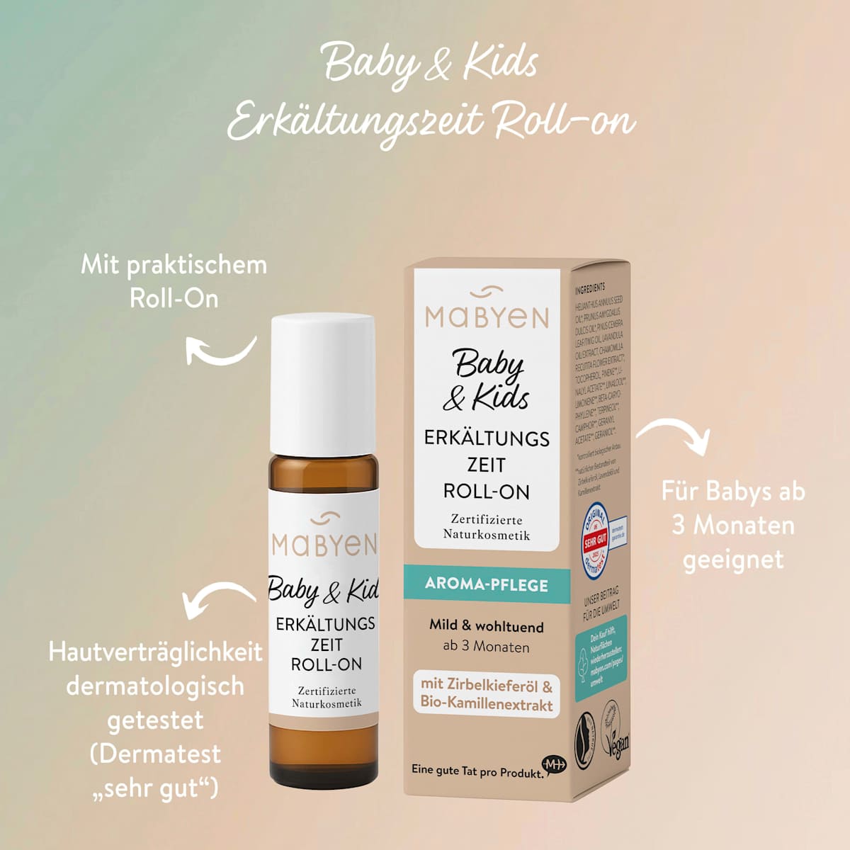 Erkältungszeit Roll-on Baby & Kind, 10 ml