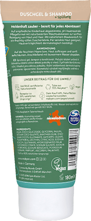 Kinder Duschgel, Shampoo & Spülung Blaubeere Paw Patrol, 180 ml Mabyen