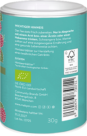 Kräutertee Mama Himbeerblätter, lose, 30 g