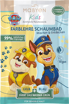 Schaumbad Farblehre Paw Patrol, 30 ml