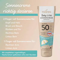 Sonnencreme Baby & Kids sensitiv LSF 50, 100 ml