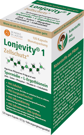 Lonjevity 1 Zellschutz Kapseln 120 St, 67,5 g