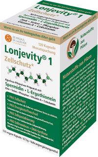Lonjevity 1 Zellschutz Kapseln 120 St, 67,5 g