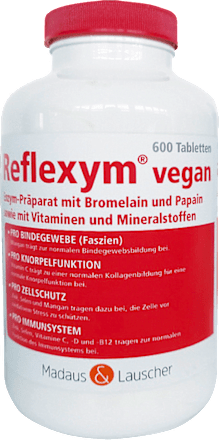 Reflexym tabletten vegan 600 stuks, 420 g