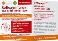 Reflexym vegan plus Glucosamin 1600, 200 St