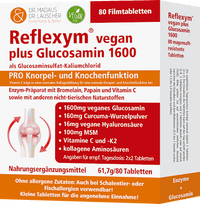 Reflexym vegan plus Glucosamin 1600, 80 St