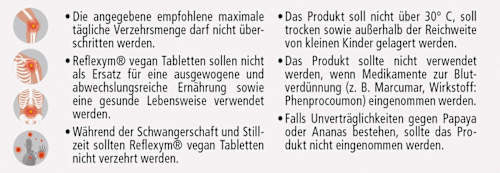 Reflexym vegan Tabletten, 100 St