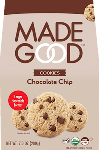 Cookies, Chocolate Chip, 200 g Made Good