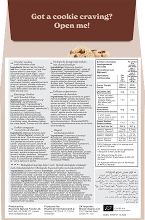 Cookies, Chocolate Chip, 200 g Made Good