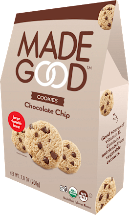 Cookies, Chocolate Chip, 200 g Made Good