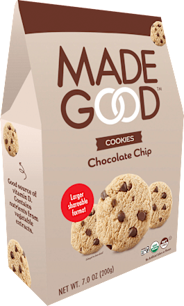 Cookies, Chocolate Chip, 200 g Made Good