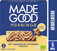 Müsliriegel, Blueberry Flavour, Soft Baked Oat Bars (5 Stück), 150 g