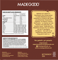 Mueslirepen, chocoladechip, zacht gebakken haverrepen (5 stuks), 150 g