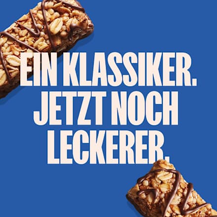 Müsliriegel, Chocolate Drizzled, Granola Bars, Vanilla Flavour (5 Stück), 120 g