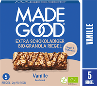 Müsliriegel, Chocolate Drizzled, Granola Bars, Vanilla Flavour (5 Stück), 120 g