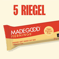 Müsliriegel, Cinnamon Bun, Soft Baked Oat Bars (5 Stück), 150 g