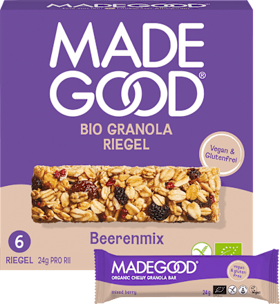 Müsliriegel, Granola gemischte Früchte (6 Stück), 144 g