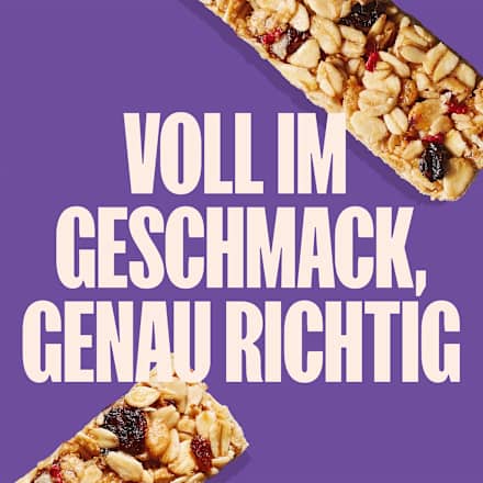 Müsliriegel, Granola gemischte Früchte (6 Stück), 144 g