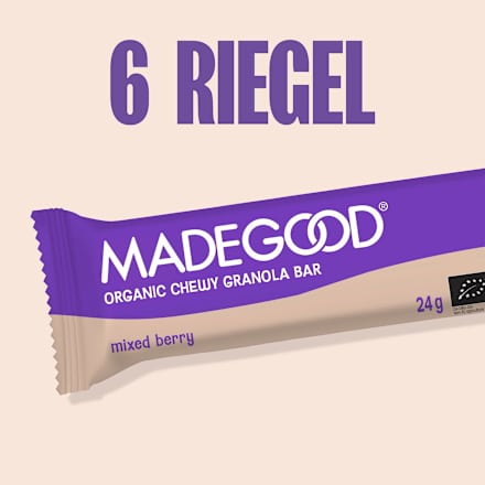 Müsliriegel, Granola gemischte Früchte (6 Stück), 144 g