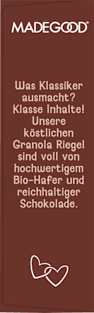 Müsliriegel, Granola Schokoladenstückchen (6 Stück), 144 g