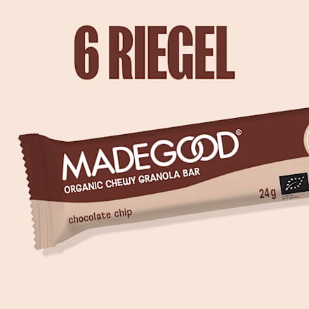 Müsliriegel, Granola Schokoladenstückchen (6 Stück), 144 g