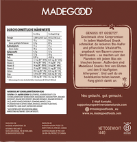 Mueslirepen, granola chocoladechips (6 stuks), 144 g