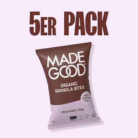 Organic Granola Bites, Chocolate Chip (5 Stück), 120 g