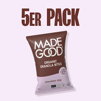 Organic Granola Bites, Chocolate Chip (5 Stück), 120 g