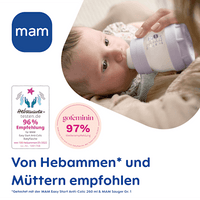 Babyflasche Easy Start Anti-Colic, blau, von Geburt an, 260 ml, 1 St