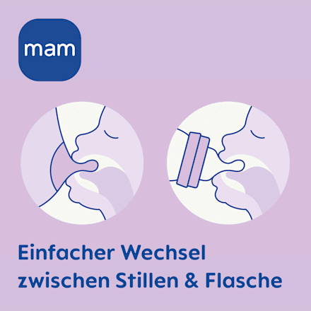 Babyflasche Easy Start Anti-Colic, blau, von Geburt an, 260 ml, 1 St