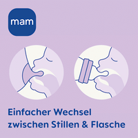 Babyflasche Easy Start Anti-Colic, blau, von Geburt an, 260 ml, 1 St
