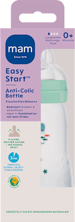 Easy Start Anti-Colic Babyfles, mint, vanaf de geboorte, 260 ml, 1 st.