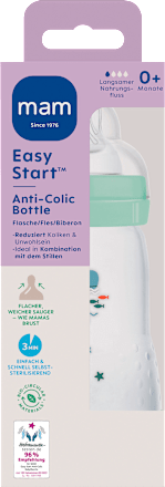 Easy Start Anti-Colic Babyfles, mint, vanaf de geboorte, 260 ml, 1 st.