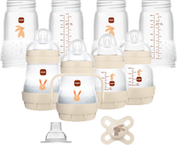 Babyflaschen Easy Start Anti-Colic Set, beige 11tlg, von Geburt an, 1 St